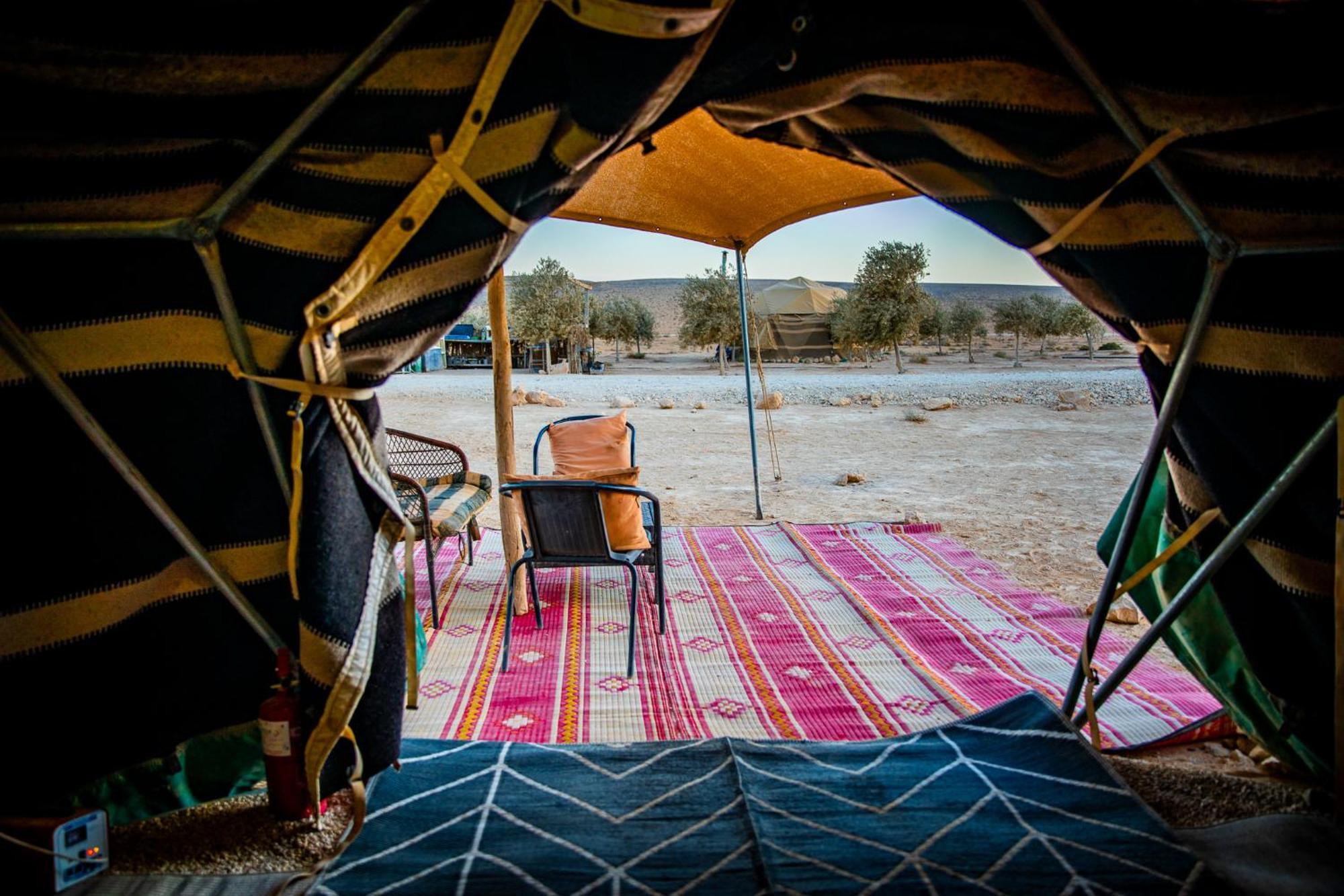 Отель Skyline Eco-Camp Мицпе-Рамон Экстерьер фото